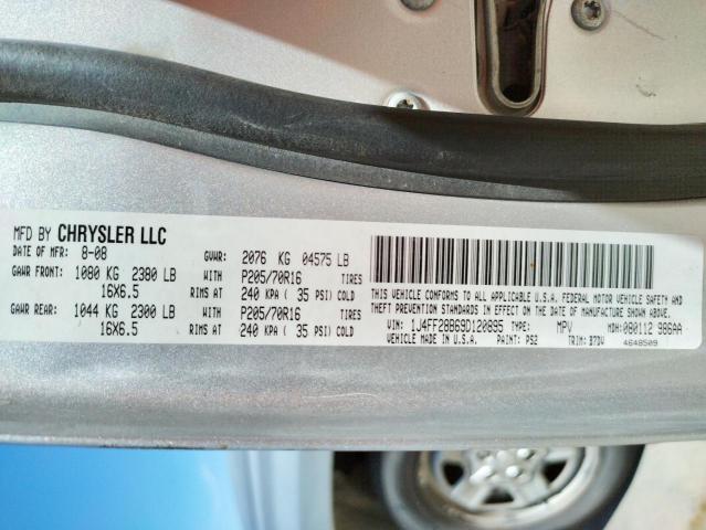 Photo 10 from auction – 2009 JEEP PATRIOT SP with VIN 1J4FF28B69D120895