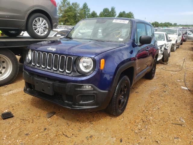 Photo 2 from auction – 2018 JEEP RENEGADE S with VIN ZACCJBAB5JPJ45694