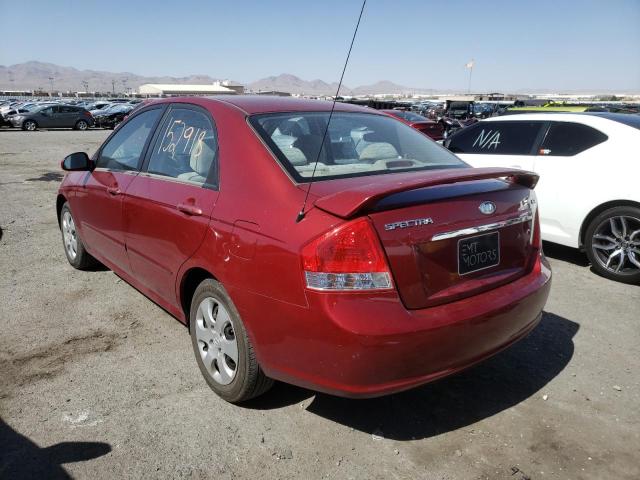 Photo 3 from auction – 2009 KIA SPECTRA EX with VIN KNAFE222195655433