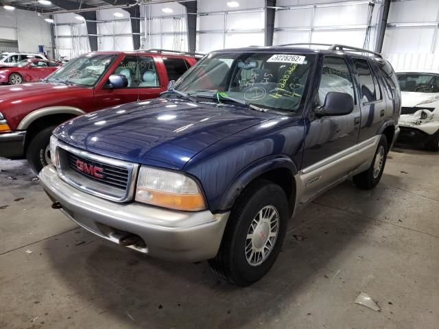 Photo 2 from auction – 1998 GMC JIMMY SLE with VIN 1GKDT13W2W2572249