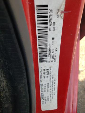 Photo 10 from auction – 2013 DODGE AVENGER SE with VIN 1C3CDZABXDN548798