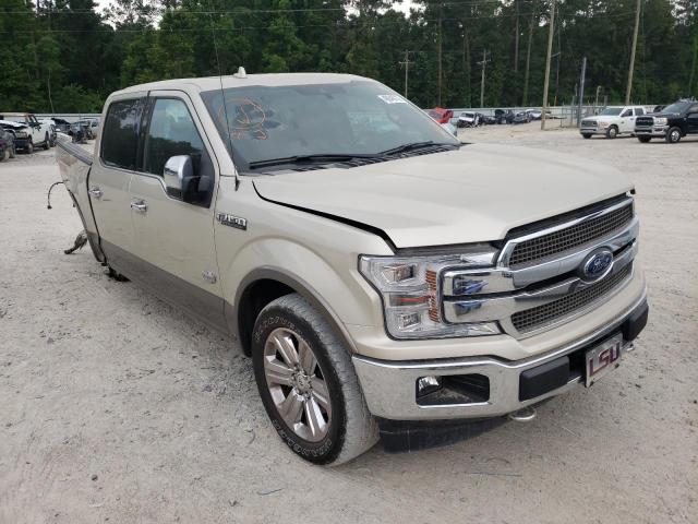 FORD F150 SUPER 2018 with VIN 1FTEW1EG2JFA88287 - Photo from auction