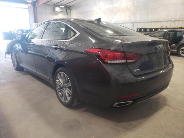 Photo 3 from auction – 2020 GENESIS G80 with VIN KMTFN4JE4LU337976