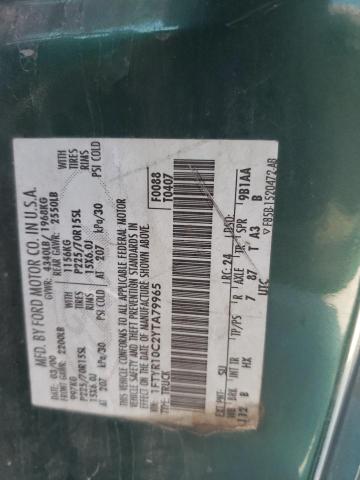 Photo 10 from auction – 2000 FORD RANGER with VIN 1FTYR10C2YTA79965