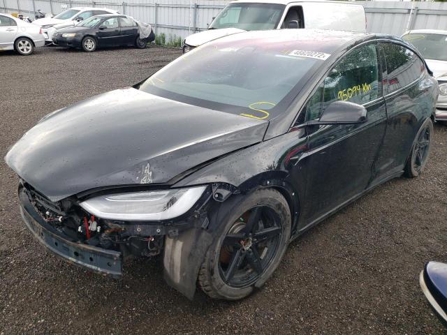 Photo 2 from auction – 2018 TESLA MODEL X with VIN 5YJXCBE22JF105167