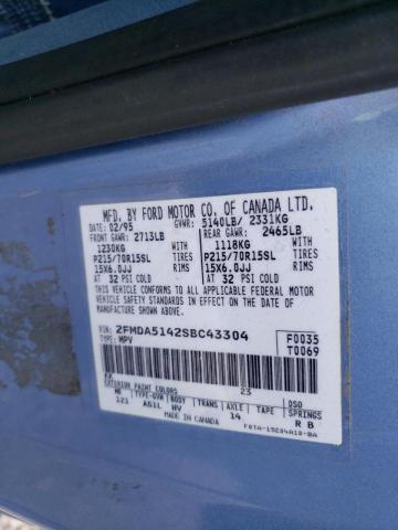 Photo 10 from auction – 1995 FORD WINDSTAR W with VIN 2FMDA5142SBC43304