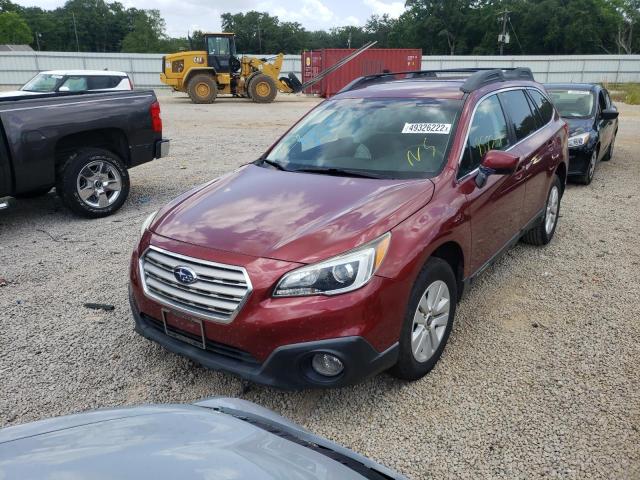 Photo 2 from auction – 2016 SUBARU OUTBACK with VIN 4S4BSACCXG3347225