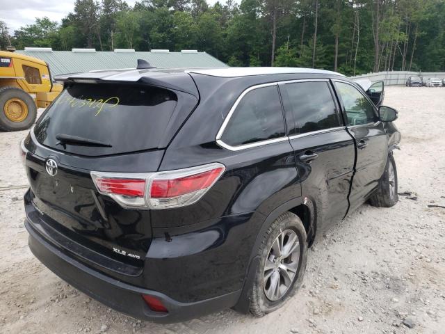 Photo 4 from auction – 2015 TOYOTA HIGHLANDER with VIN 5TDJKRFH6FS101078
