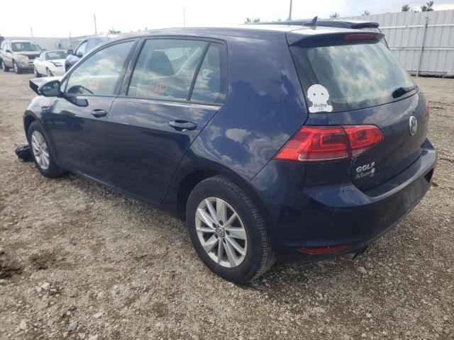 Photo 3 from auction – 2017 VOLKSWAGEN GOLF S with VIN 3VW217AU9HM046741