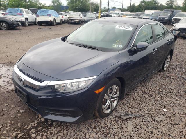 Photo 2 from auction – 2017 HONDA CIVIC LX with VIN 2HGFC2F58HH555397