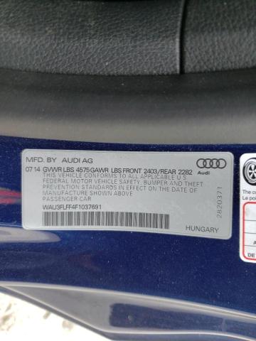 Photo 10 from auction – 2015 AUDI A3 PREMIUM with VIN WAU3FLFF4F1037691