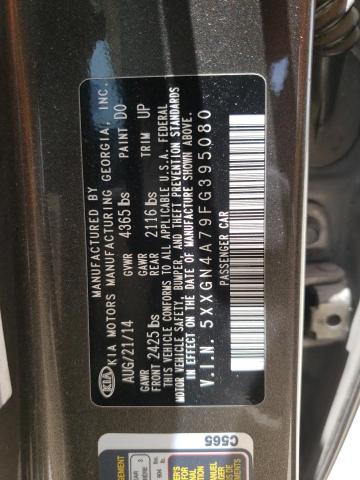 Photo 10 from auction – 2015 KIA OPTIMA EX with VIN 5XXGN4A79FG395080