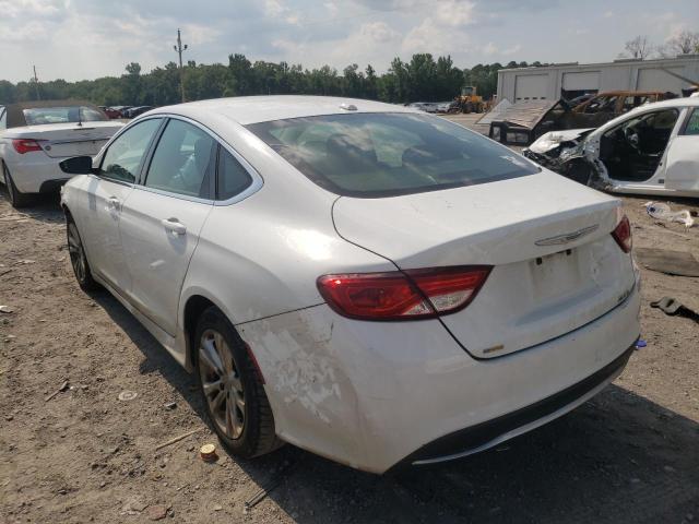 Photo 3 from auction – 2015 CHRYSLER 200 LIMITE with VIN 1C3CCCAB0FN658200