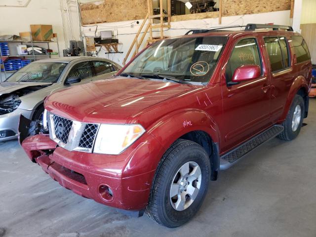 Photo 2 from auction – 2005 NISSAN PATHFINDER with VIN 5N1AR18W25C789648