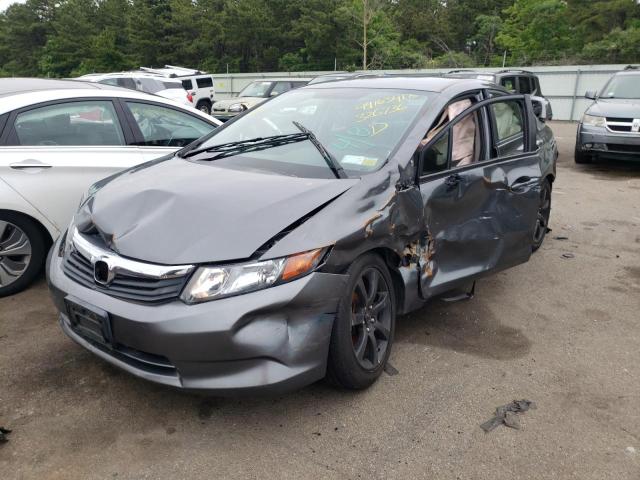 Photo 2 from auction – 2012 HONDA CIVIC LX with VIN 2HGFB2F55CH326736