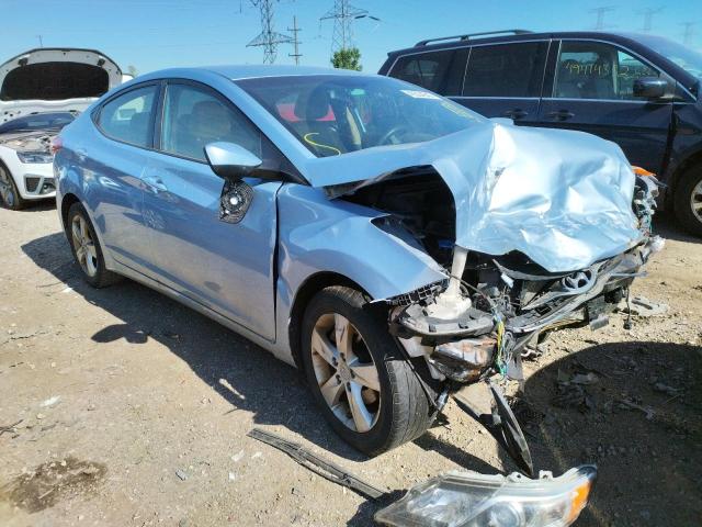 HYUNDAI ELANTRA 2011 with VIN KMHDH4AE0BU124160 - Photo from auction