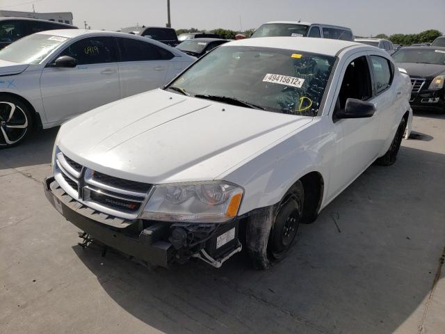 Photo 2 from auction – 2014 DODGE AVENGER SE with VIN 1C3CDZAB0EN188832