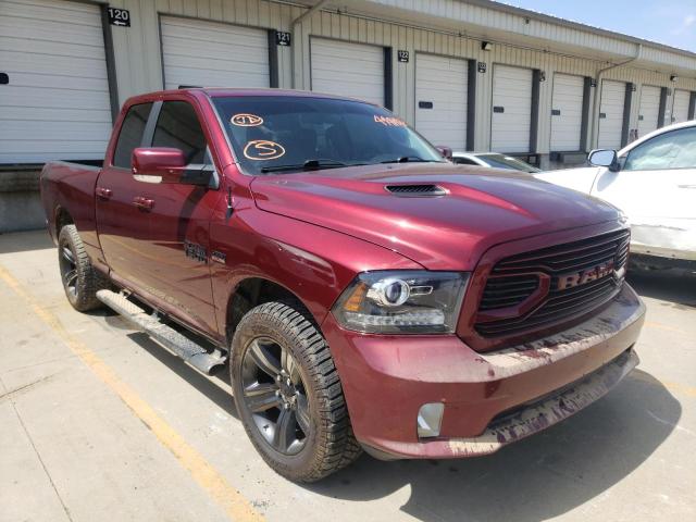 RAM 1500 SPORT 2018 with VIN 1C6RR7HT4JS144541 - Photo from auction