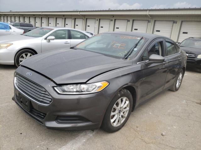Photo 2 from auction – 2016 FORD FUSION S with VIN 3FA6P0G77GR396324