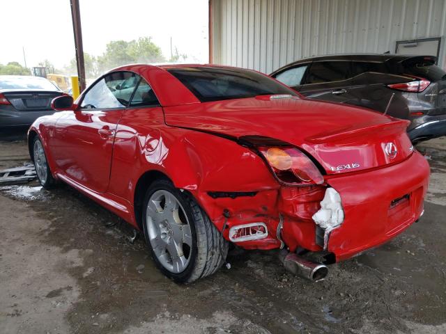 Photo 3 from auction – 2002 LEXUS SC 430 with VIN JTHFN48Y120034771
