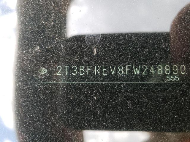 Photo 10 from auction – 2015 TOYOTA RAV4 LE with VIN 2T3BFREV8FW248890