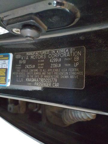 Photo 10 from auction – 2011 KIA OPTIMA LX with VIN KNAGM4A79B5055779