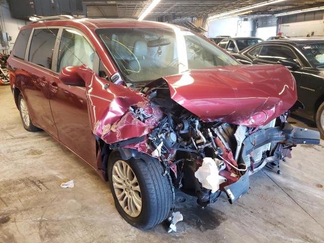 TOYOTA SIENNA XLE 2014 with VIN 5TDYK3DC7ES445407 - Photo from auction