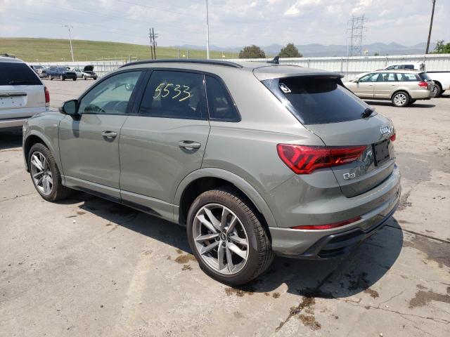 Photo 3 from auction – 2022 AUDI Q3 PREMIUM with VIN WA1EECF31N1007643