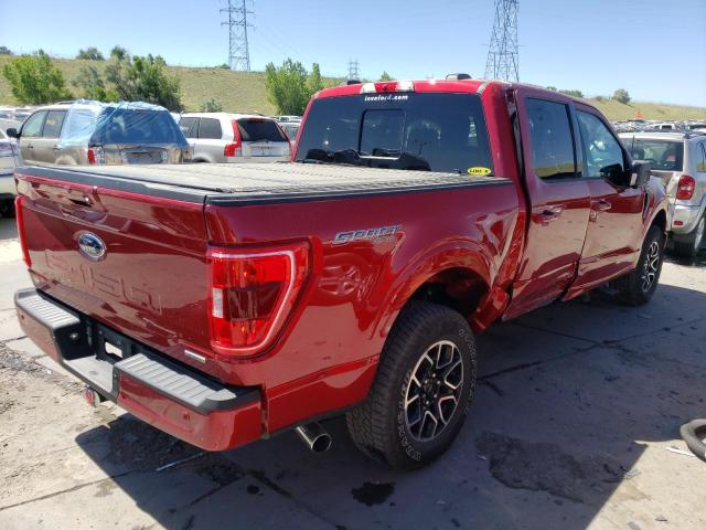 Photo 4 from auction – 2021 FORD F150 SUPER with VIN 1FTEW1EP2MKD22293
