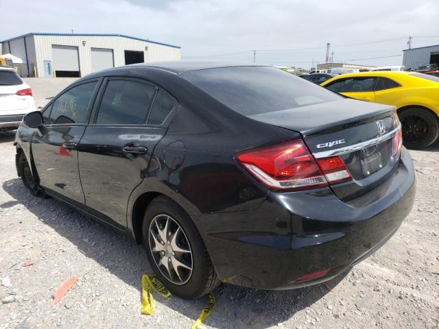 Photo 3 from auction – 2013 HONDA CIVIC LX with VIN 2HGFB2F50DH508331