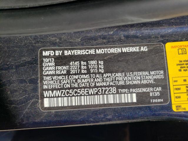 Photo 10 from auction – 2014 MINI COOPER S C with VIN WMWZC5C56EWP37238