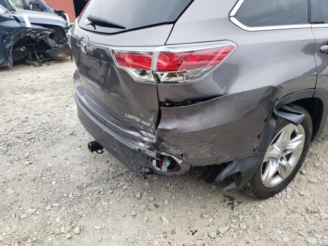 Photo 9 from auction – 2015 TOYOTA HIGHLANDER with VIN 5TDDKRFH0FS193155