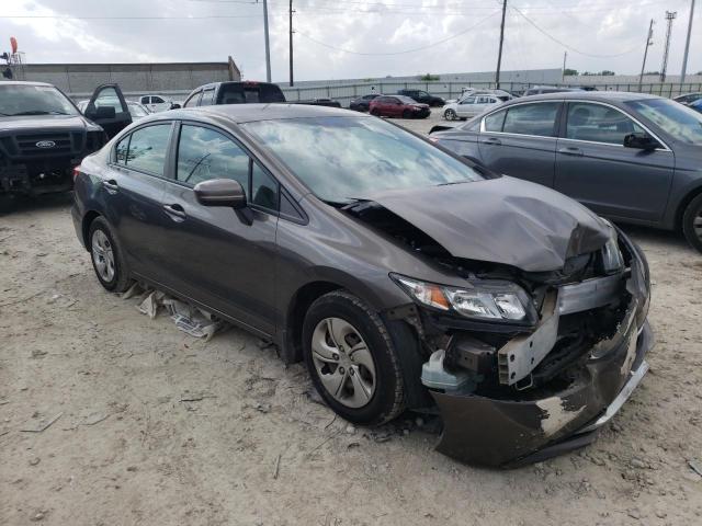 HONDA CIVIC LX 2015 with VIN 19XFB2F57FE110742 - Photo from auction