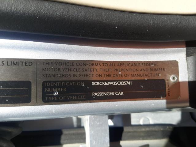 Photo 10 from auction – 2005 BENTLEY CONTINENTA with VIN SCBCR63W25C025741