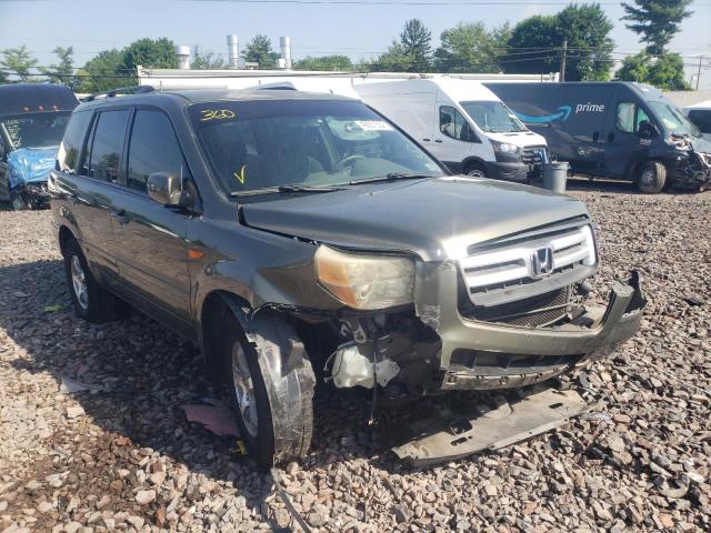 HONDA PILOT EX 2006 with VIN 2HKYF18426H515690 - Photo from auction