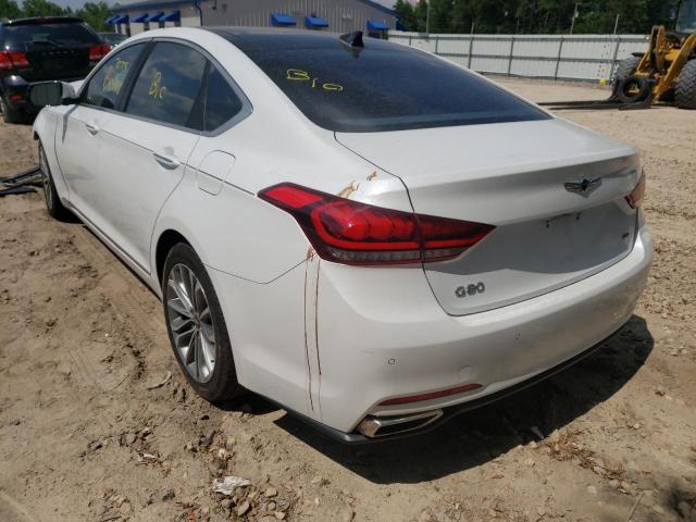 Photo 3 from auction – 2017 GENESIS G80 BASE with VIN KMHGN4JE4HU176860