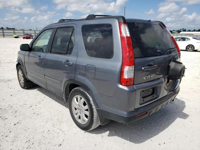 Photo 3 from auction – 2005 HONDA CR-V SE with VIN SHSRD78985U308915