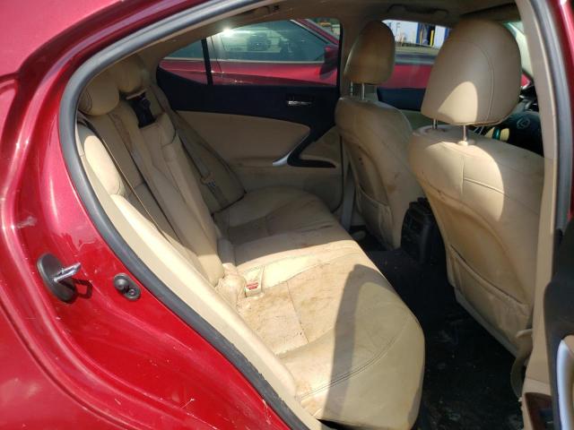 Photo 6 from auction – 2008 LEXUS IS 250 with VIN JTHBK262485072890