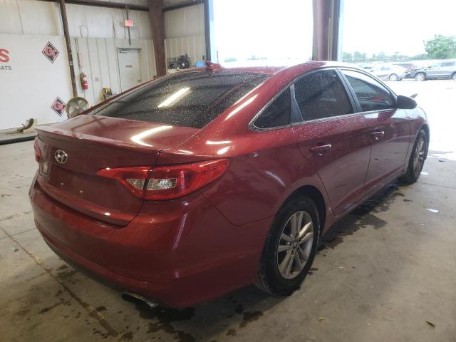 Photo 4 from auction – 2016 HYUNDAI SONATA SE with VIN 5NPE24AFXGH337590