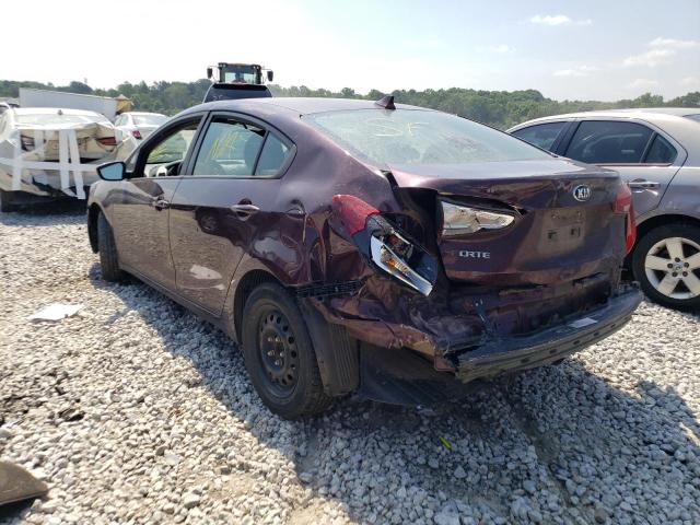 Photo 3 from auction – 2017 KIA FORTE LX with VIN 3KPFK4A72HE105990