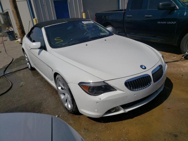 BMW 650 I 2007 with VIN WBAEK13557CN83488 - Photo from auction