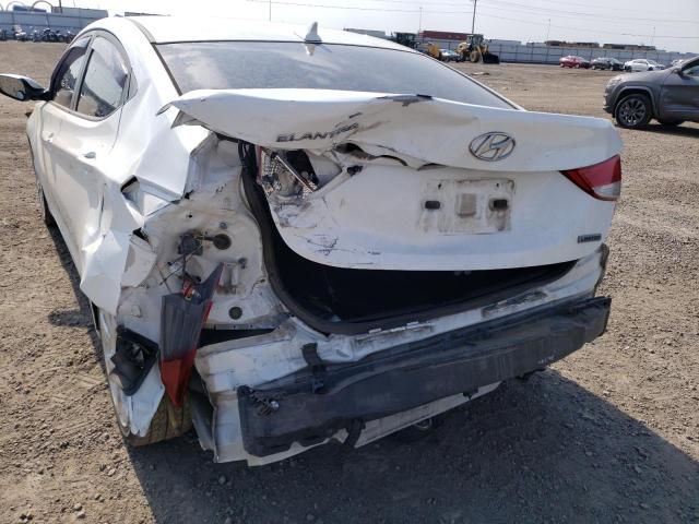 Photo 9 from auction – 2012 HYUNDAI ELANTRA GL with VIN 5NPDH4AE6CH088829