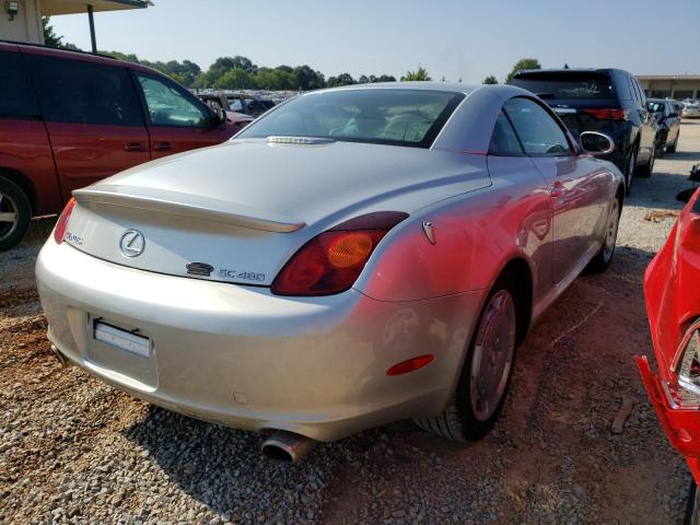 Photo 4 from auction – 2002 LEXUS SC 430 with VIN JTHFN48Y320023285