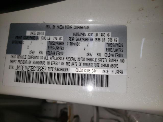 Photo 10 from auction – 2011 MAZDA MAZDA2 with VIN JM1DE1HZ7B0108257