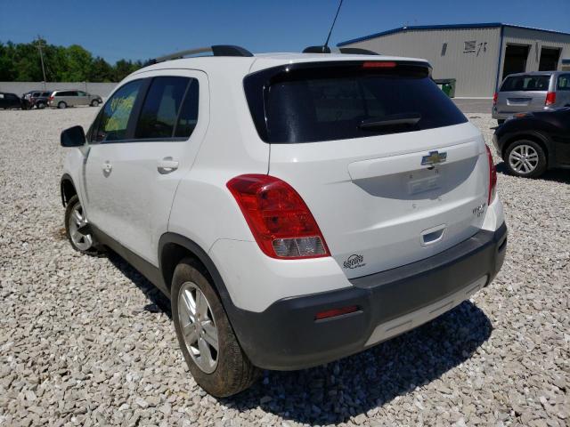 Photo 3 from auction – 2016 CHEVROLET TRAX 1LT with VIN KL7CJPSB7GB750542