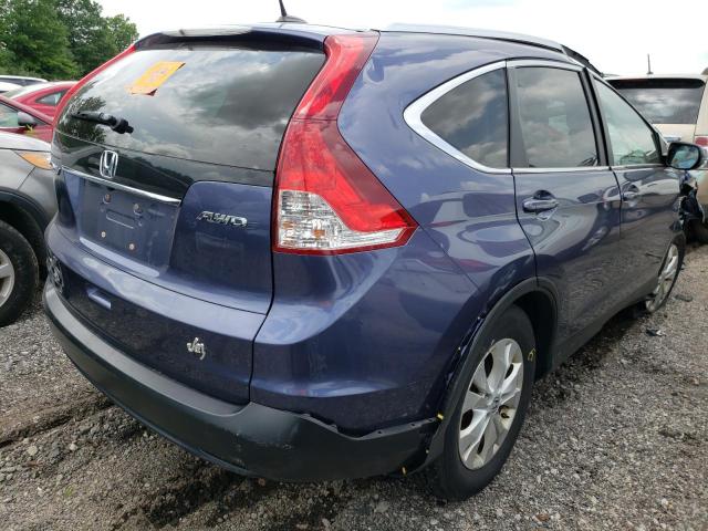 Photo 4 from auction – 2012 HONDA CR-V EXL with VIN 5J6RM4H79CL024105