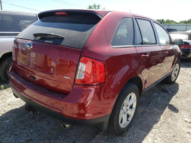 Photo 4 from auction – 2014 FORD EDGE SEL with VIN 2FMDK3JC9EBA29262