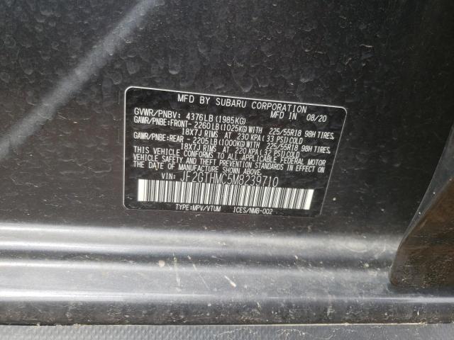 Photo 10 from auction – 2021 SUBARU CROSSTREK with VIN JF2GTHMC5M8239710