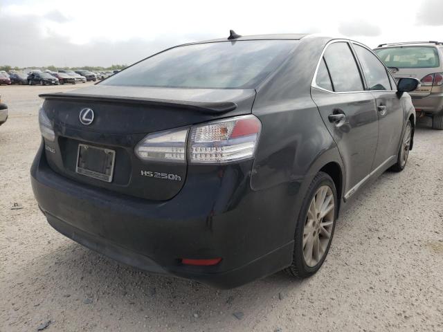 Photo 4 from auction – 2010 LEXUS HS 250H with VIN JTHBB1BA8A2014375
