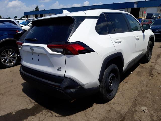 Photo 4 from auction – 2021 TOYOTA RAV4 LE with VIN 2T3F1RFV1MW204550